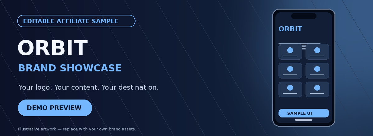 Orbit Demo showcase
